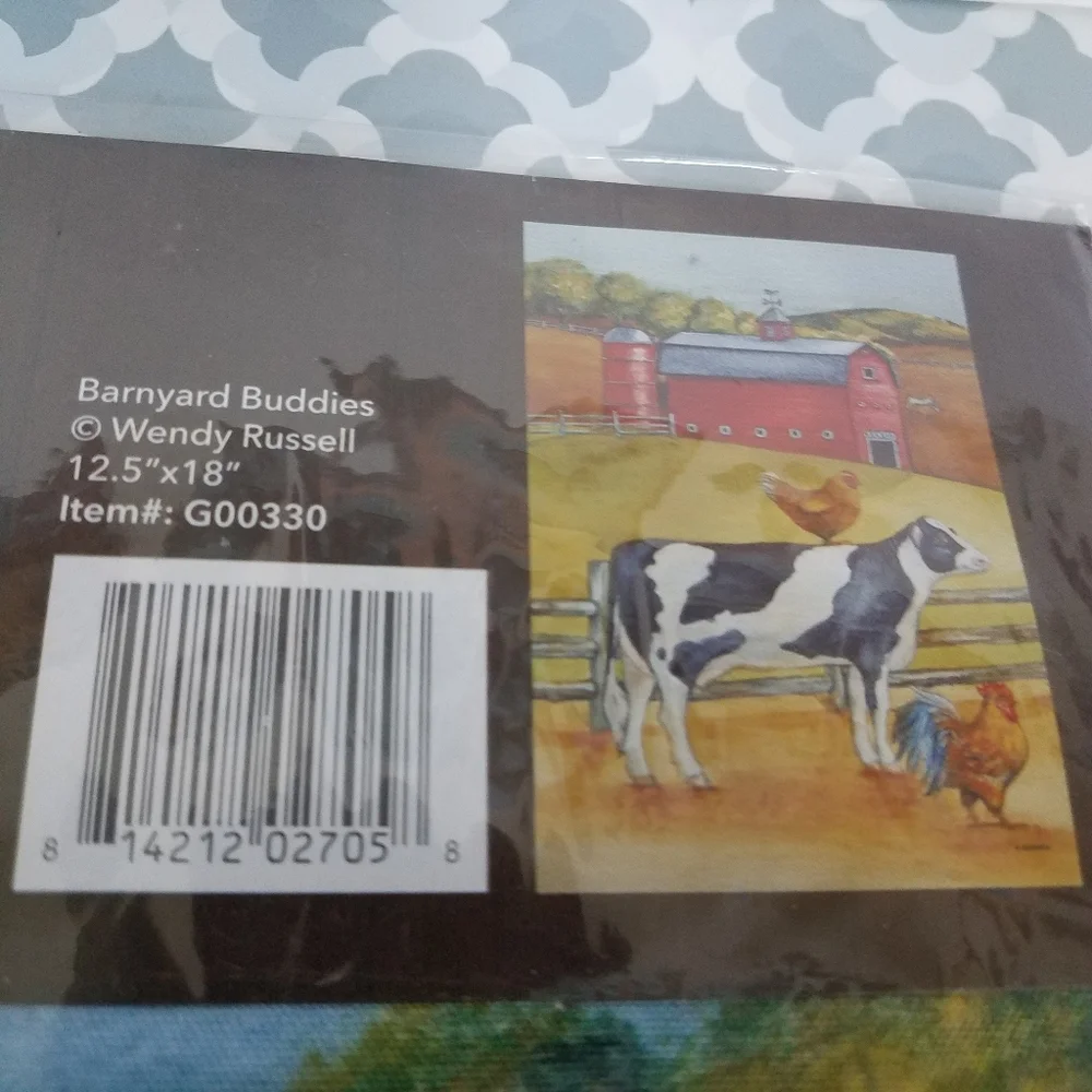 Briarwood Lane Garden Flag Nwt 12.5 x 18